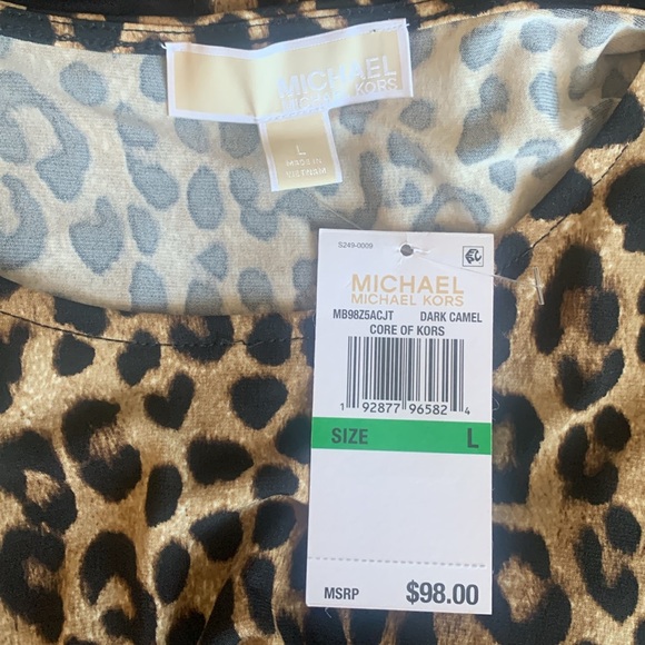 Michael Kors Animal Print Dress - Picture 2 of 4